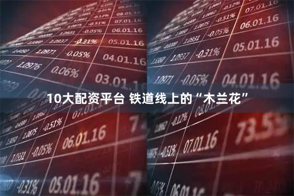 10大配资平台 铁道线上的“木兰花”